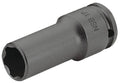 Facom NSB.10 1/2″ Drive Metric Deep Thin-Wall 6 Point Impact Socket 10mm