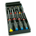 Facom MOD.AT2 8 Pc Protwist Slotted, Pozi & Phillips Screwdriver Set With Module
