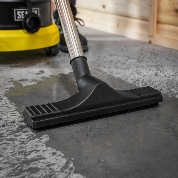 Sealey PC150BV110V BuilderVac Wet & Dry Vacuum Cleaner 15L Stainless Steel Drum