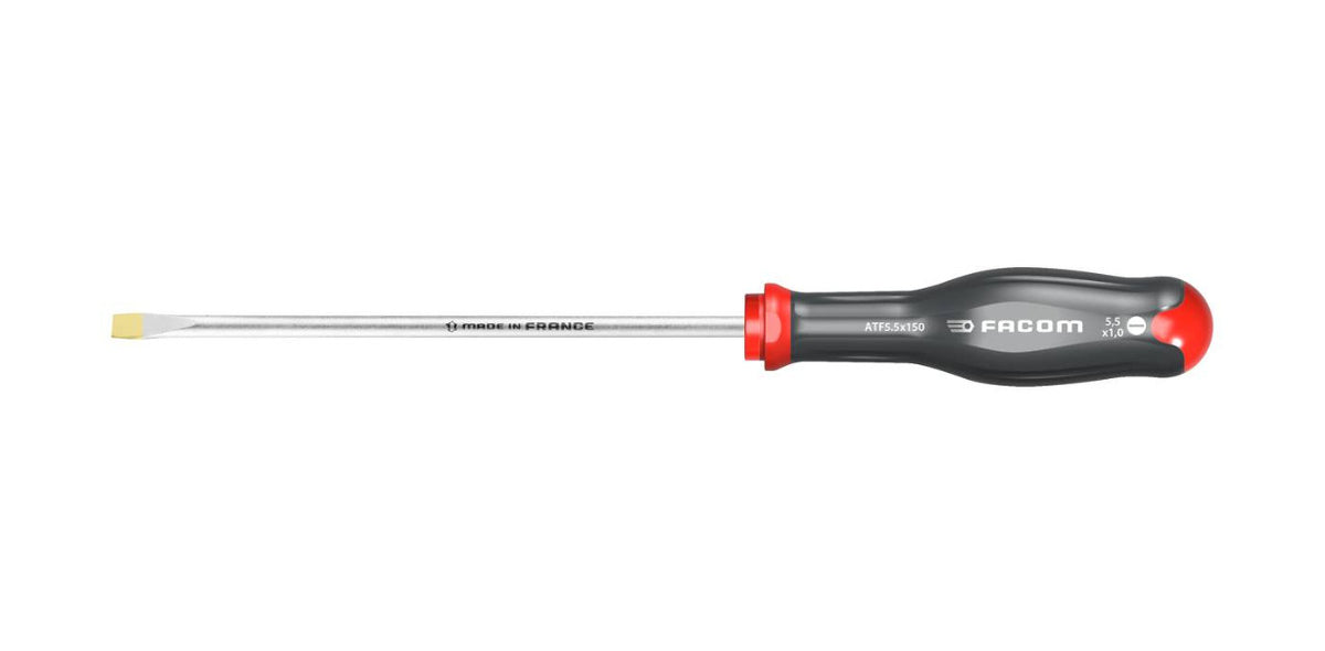 Facom ATF5.5X100 Protwist Screwdriver – Slotted 5.5 x 100mm