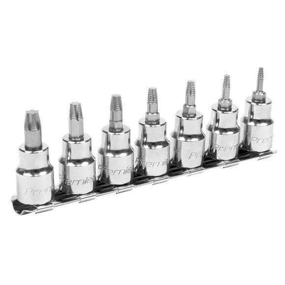 Sealey AK62263 Lock-On TRX-Star* Socket Bit Set 3/8"Sq Drive 7pc