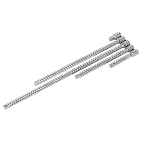Sealey AK6351 Premier Extension Bar Set 1/2"Sq Drive 5pc
