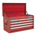 Sealey AP33069 Superline PRO Topchest 6 Drawer - Red