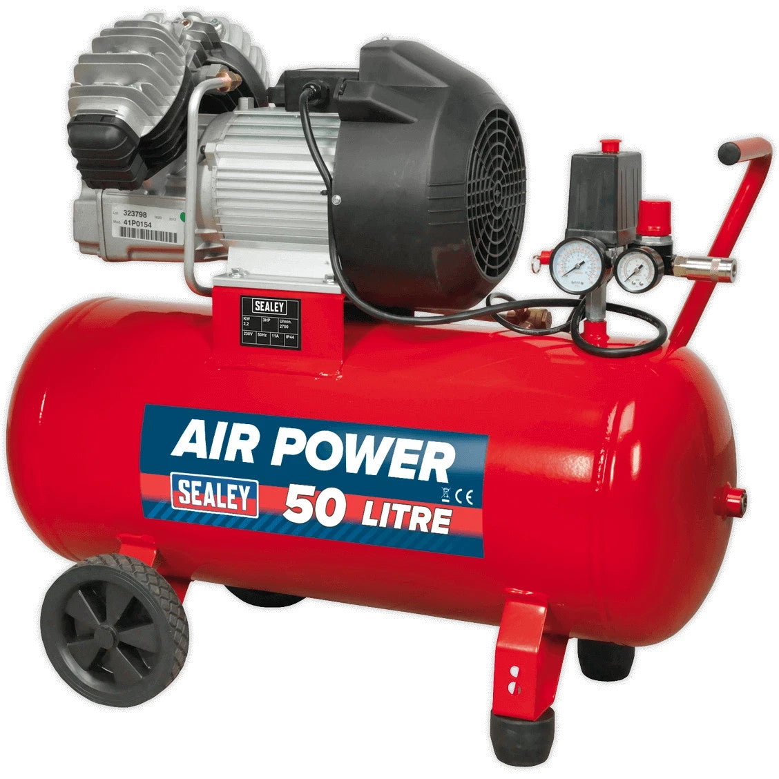 Sealey SAC05030 Air Compressor 50 Litre 240V