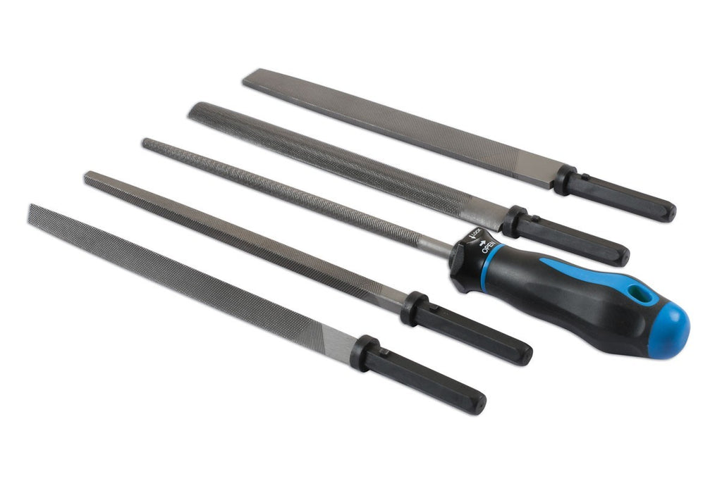 LASER TOOLS 7025 Interchangeable File Set 5pc