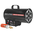 Sealey LP55 Propane Heater 54,500Btu/hr(16kW)