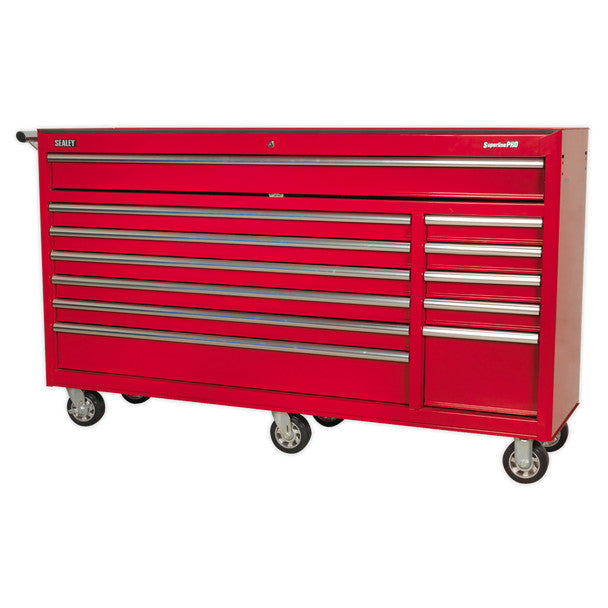 Sealey AP6612 Superline PRO® Rollcab 12 Drawer - Red