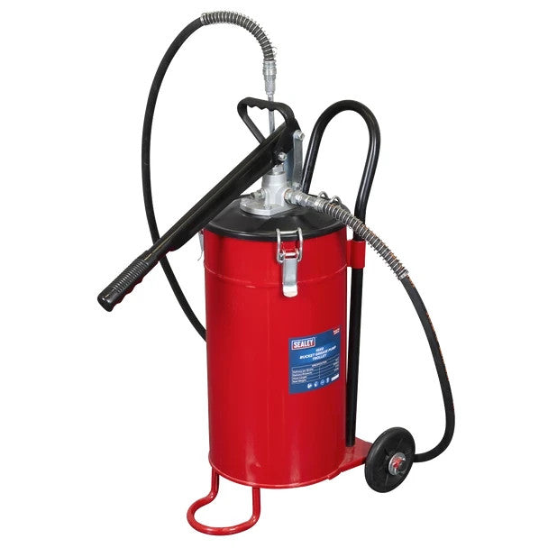 Sealey AK451X Sealey AK451X Bucket Grease Pump Trolley 15kg