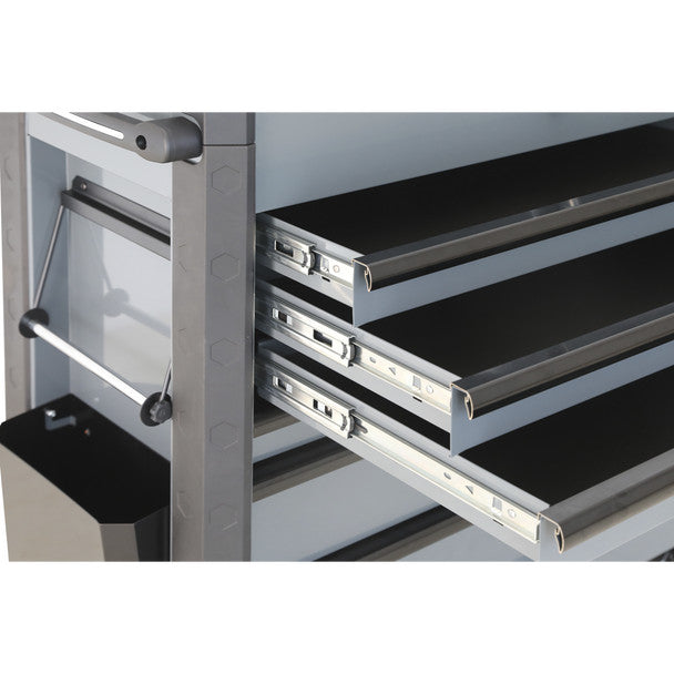 Sealey AP266G Superline Pro® Tool Trolley 6 Drawer - Grey