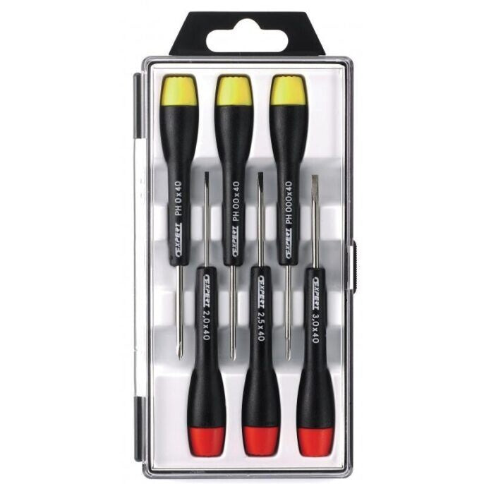 Expert by Facom E161102 Precision Micro Slotted & Phillips Screwdriver Set