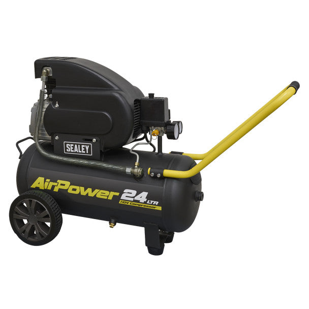 Sealey SAC2420E110V 24L Direct Drive Air Compressor 2hp 110V