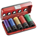 Facom NSI.5LPB 5 Piece Alloy Wheel Socket Set 15-22mm