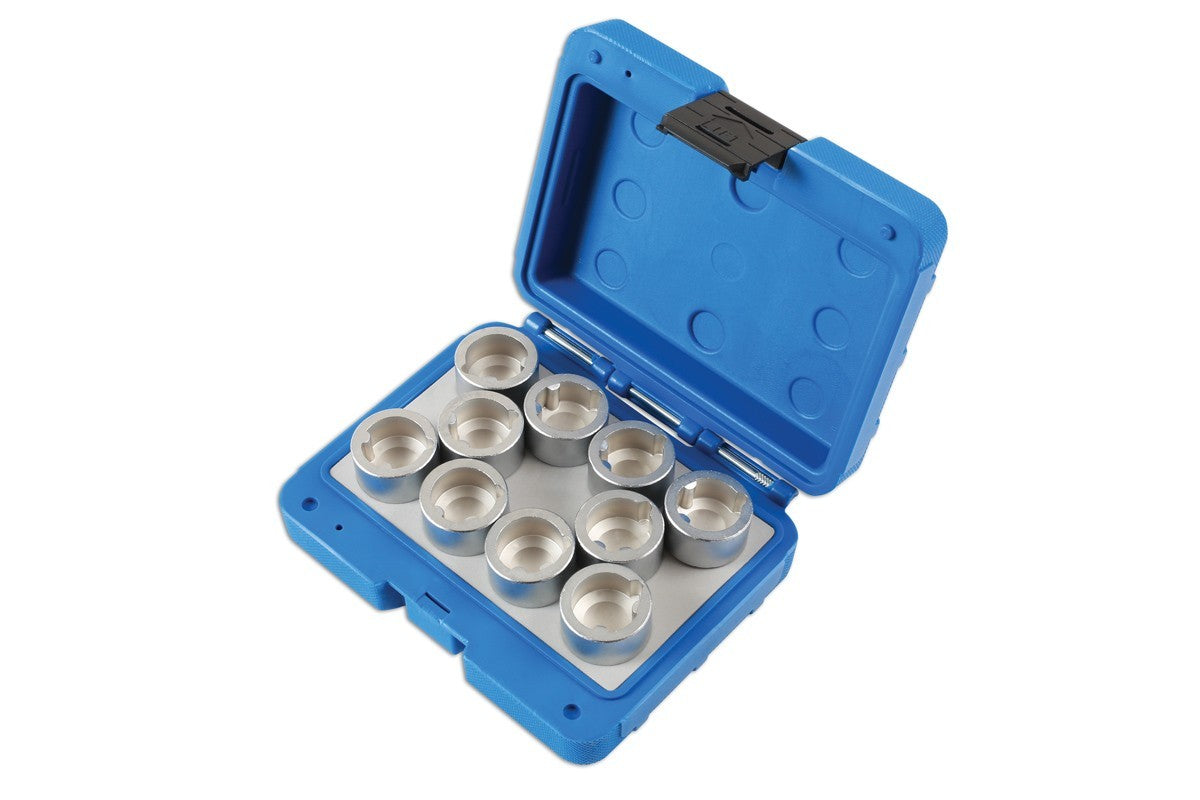 LASER TOOLS 6859 Locking Wheel Nut Key Set 10pc - for Land Rover