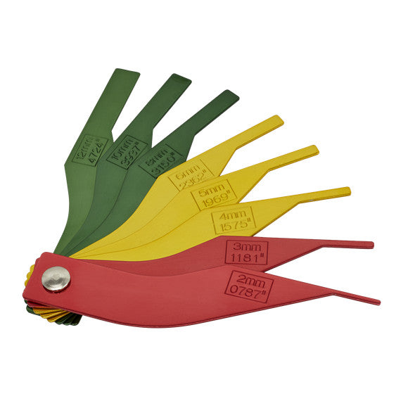 Sealey VS059-Brake Pad Thickness Gauge 8pc