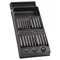 Facom MOD.E20L 20 Piece Screwdriver Bit Holder & Long Bit Set Supplied In Module