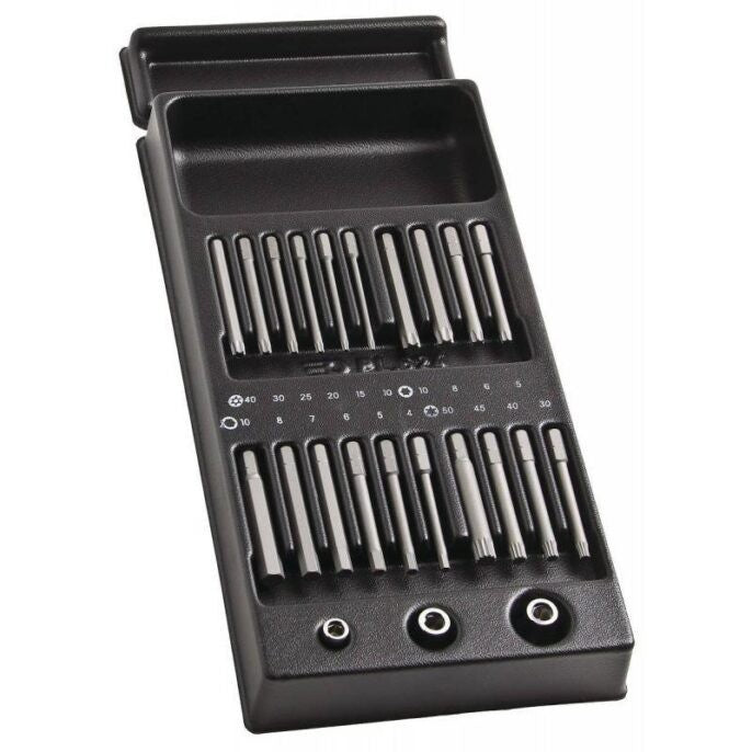 Facom MOD.E20L 20 Piece Screwdriver Bit Holder & Long Bit Set Supplied In Module
