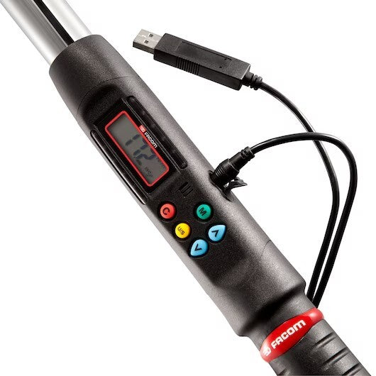 Facom E.306-200D End Fitting Electronic Torque Wrench 40-200 Nm