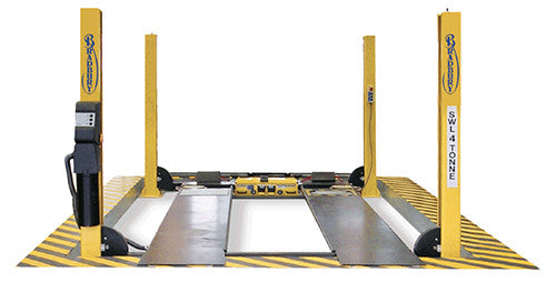MOT Bay Set Up-Bradbury MOT Lift&Brake Rollers With Gemco MOT Headlamp Aligners