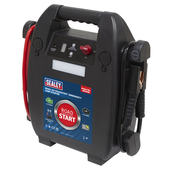 Sealey RS102B 12V Emergency 6-Cylinder Jump Starter 3.5L