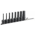 Facom NSHM.J8 8 Piece 1/2″ Drive Impact Hexagon Bit Socket Set 5-19mm