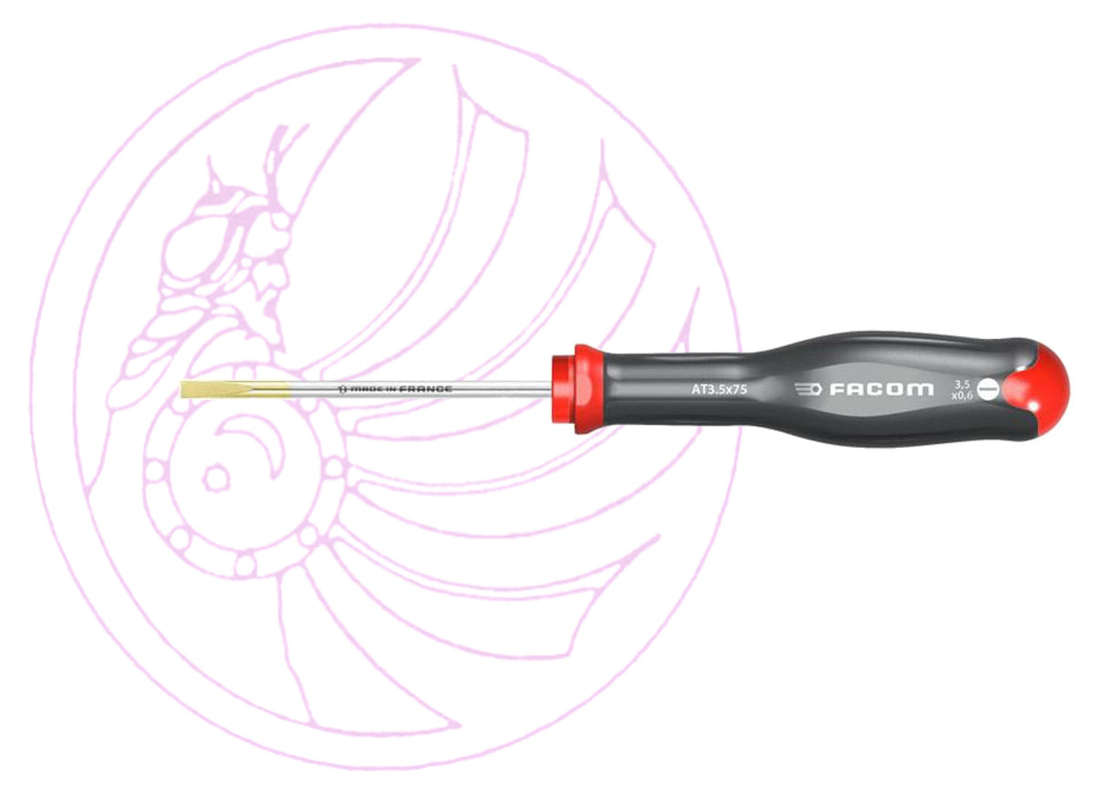Facom AT5.5X100 Protwist Slotted 5.5 x 1.0mm Screwdriver