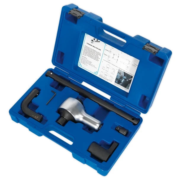 Sealey AK6290 Premier Torque Multiplier Set 1/2"-3/4"Sq Drive 7pc