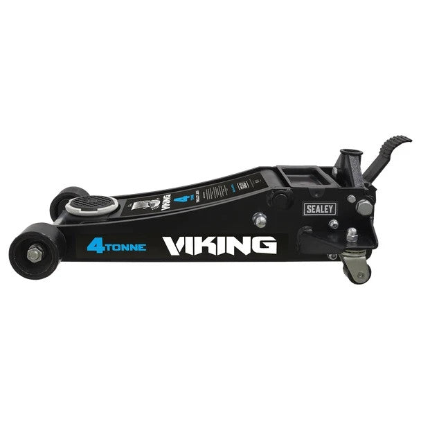 Sealey 4040TB Viking Low Profile Pro Trolley Jack with Rocket Lift 4 Tonne