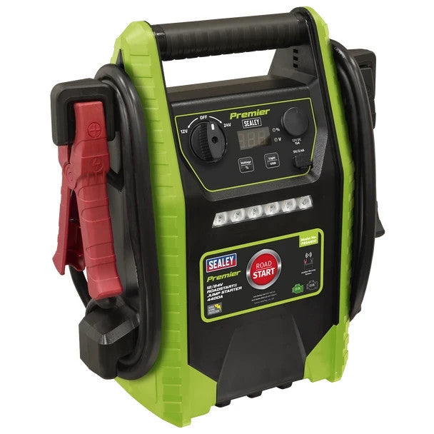 Sealey PRS4400 Premier 12/24V RoadStart® Jump Starter 4400A Peak Amps