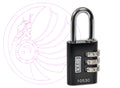 Kasp K10530BLAD Aluminium Combination Padlock 30mm Black