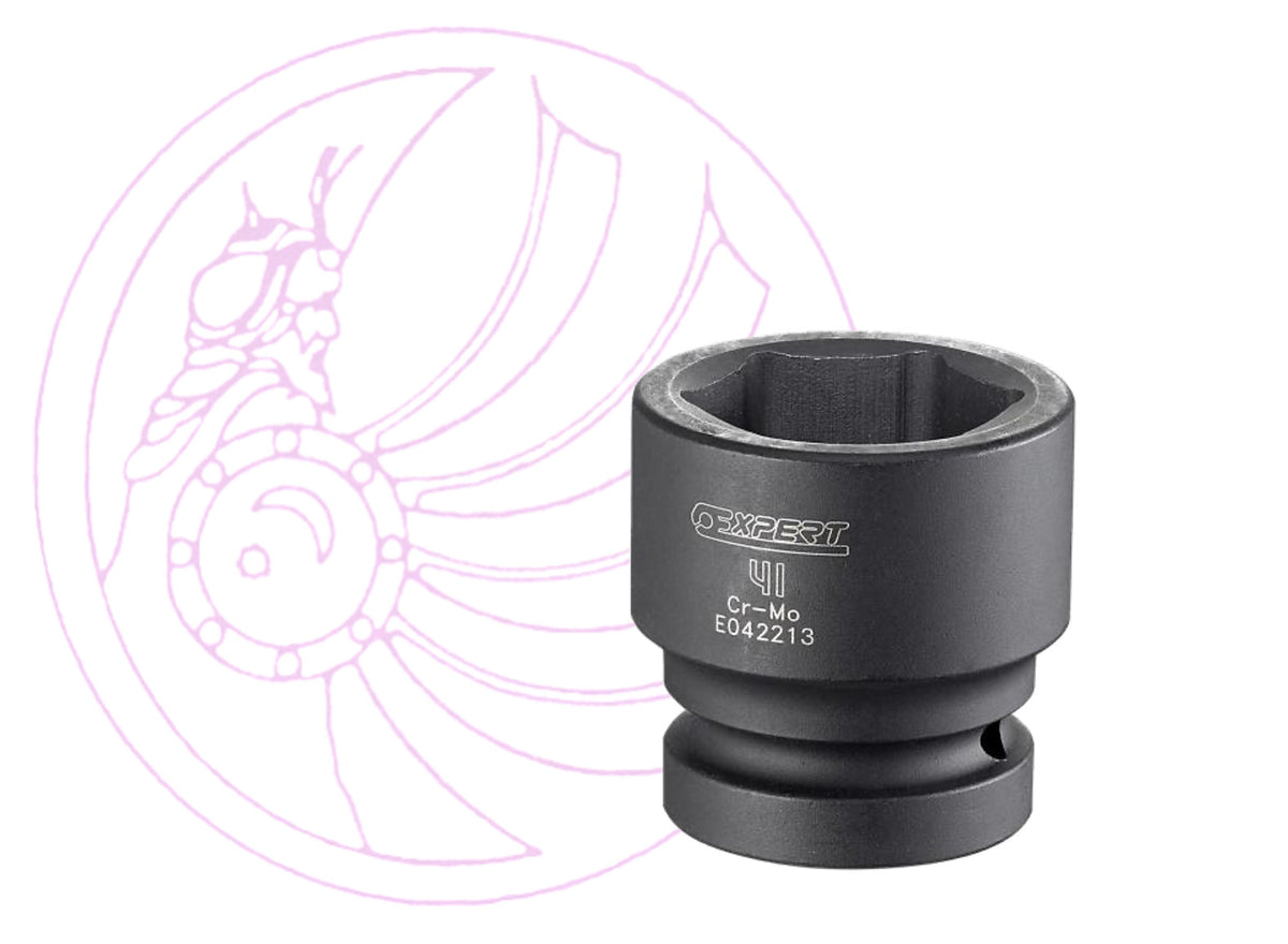 Expert By Facom E042204 1" Drive 27mm 6-Point Impact Socket