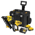 DeWalt DCK246P2T-GB 18v Brushless Nailer Twin Pack Inc 2x 5.0Ah Batteries