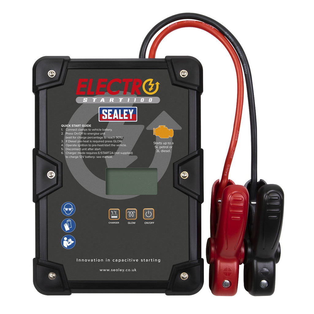 Sealey E/START1100 ElectroStart Batteryless Power Start 1100A 12V