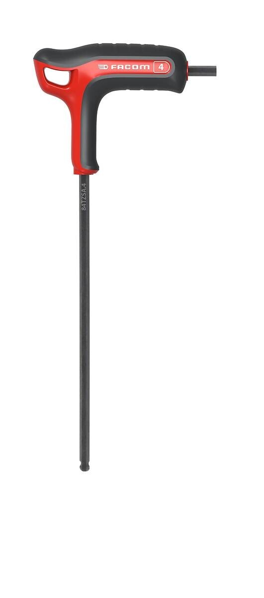 Facom 84TZSA.10 Metric T-Handle Ball Ended Hexagon Key Wrench 10mm