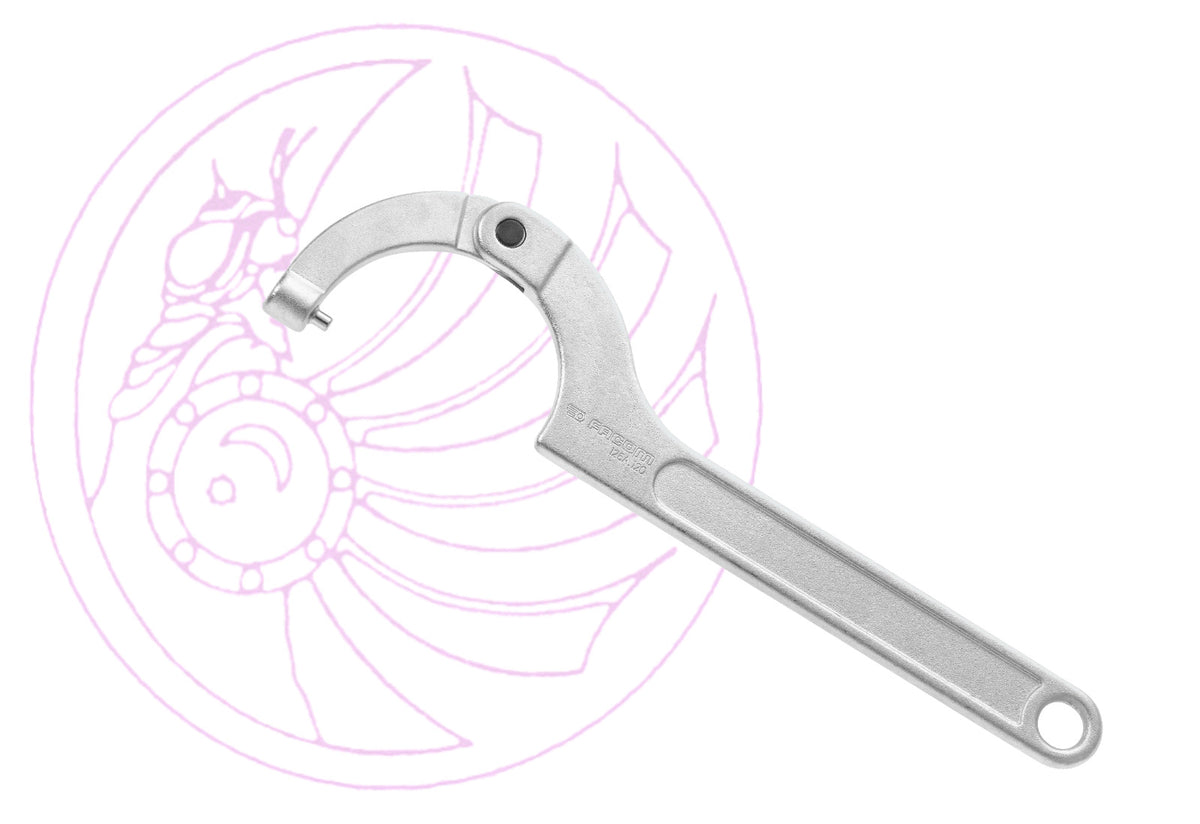 Facom 126A.180 Hinged Pin Wrench 120-180mm
