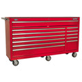 Sealey AP6612 Superline PRO® Rollcab 12 Drawer - Red