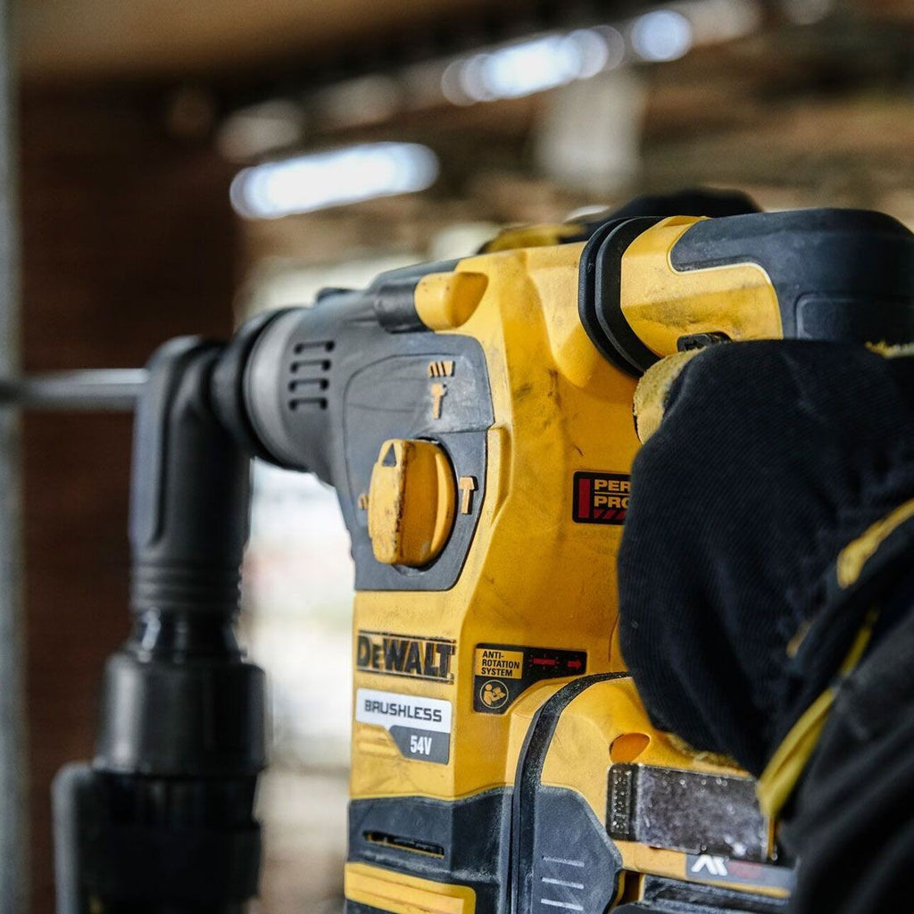 DeWalt DCH323NT-XJ 54v XR FLEXVOLT SDS+Plus Hammer Drill Body Only In Carry Case