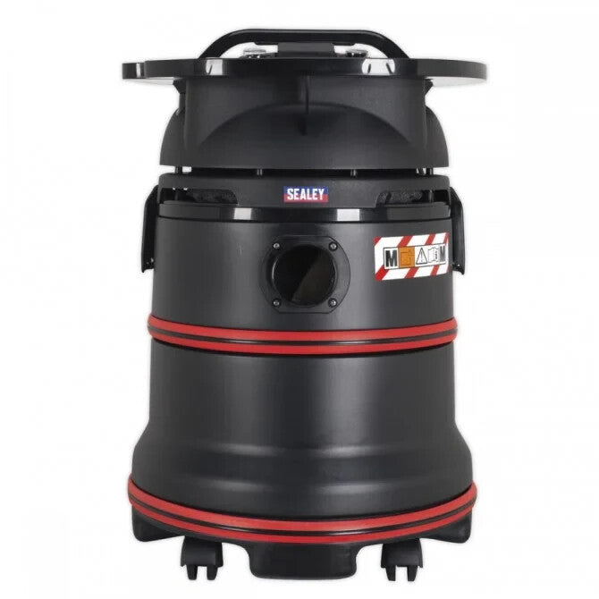 Sealey PC35230V Vacuum Cleaner Industrial Wet/Dry 35L 1200W/230V M Class