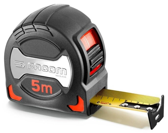 Facom 897A.528 ABS Body Heavy Duty Tape Measure 5m