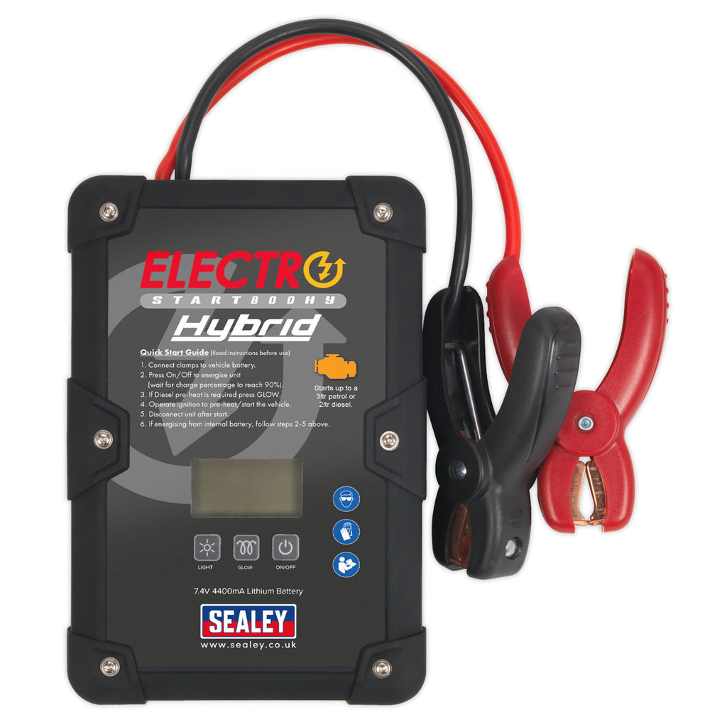 Sealey E/START800HY Electrostart Hybrid Power Start 12v 800A