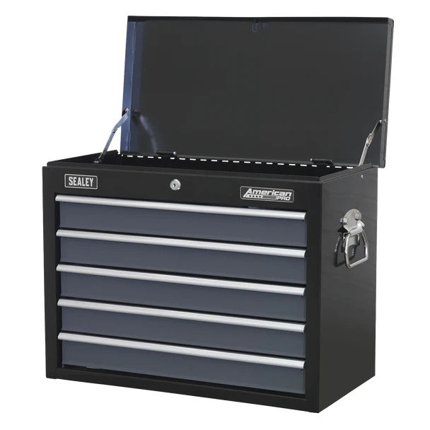 Sealey AP3505TB American PRO Topchest 5 Drawer - Black/Grey