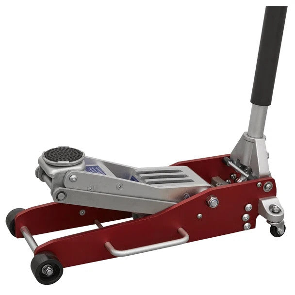 Sealey RJA2500 Premier Low Profile Aluminium Trolley Jack with Rocket Lift 2.5 T