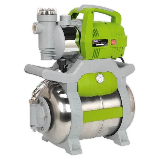 Sealey WPB062S Surface Mounting Booster Pump Stainless Steel 55L/min 230V