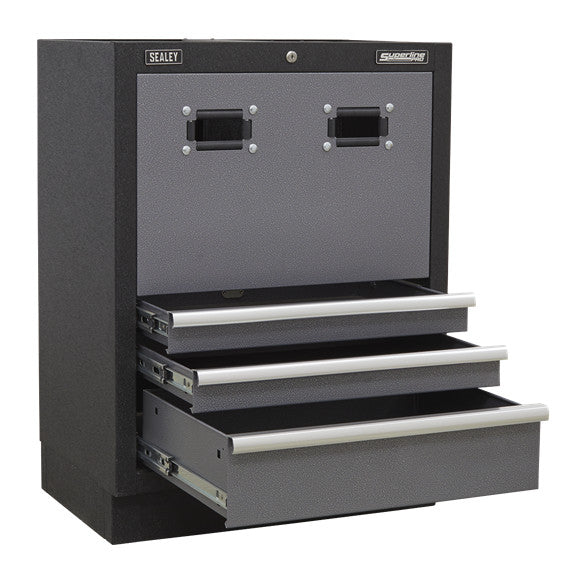 Sealey APMS63 Modular Reel Cabinet 3 Drawer 680mm