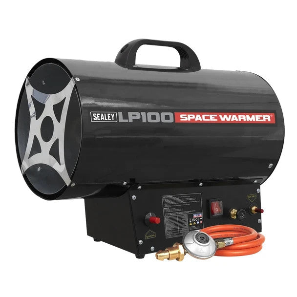 Sealey LP100 Space Warmer® Propane Heater 61,000-102,000Btu/hr(18-30kW)