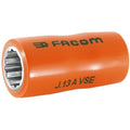 Facom J.8AVSE 1000V VDE Insulated 3/8″ Drive Bi He (12 Point) Socket-8mm