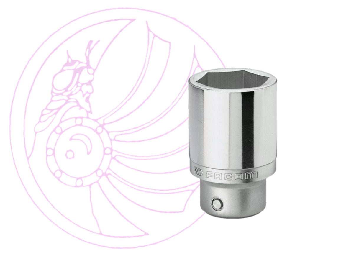 Facom K.33LA 3/4" Drive 33mm Long-Reach 6-Point Socket