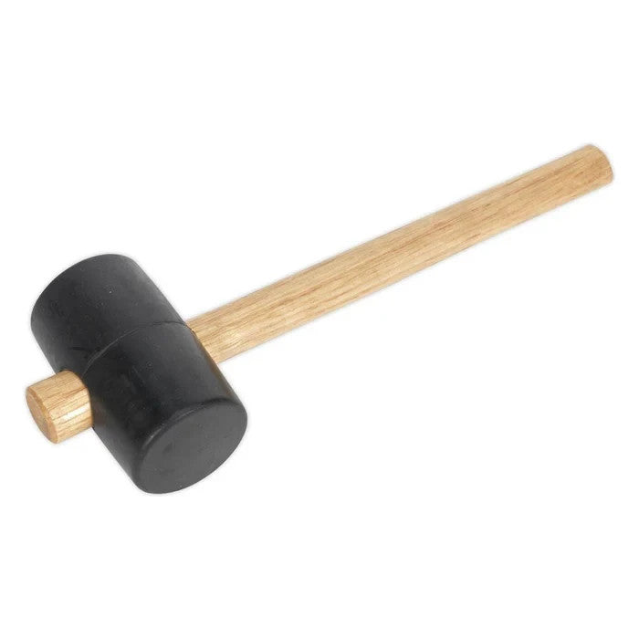 Sealey Rubber Mallet 1lb Black-RMB16