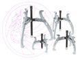 Sealey VS79 Triple Leg Gear Reversible Puller Set 4pc