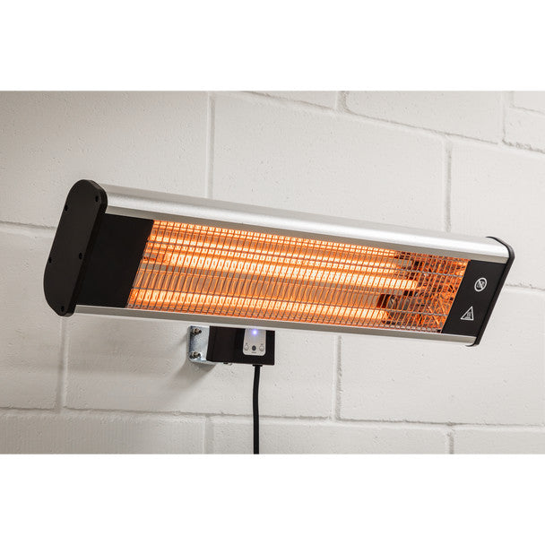 Sealey IWMH1809R High Efficiency Carbon Fibre Wall Mounting Infrared Heater 1800