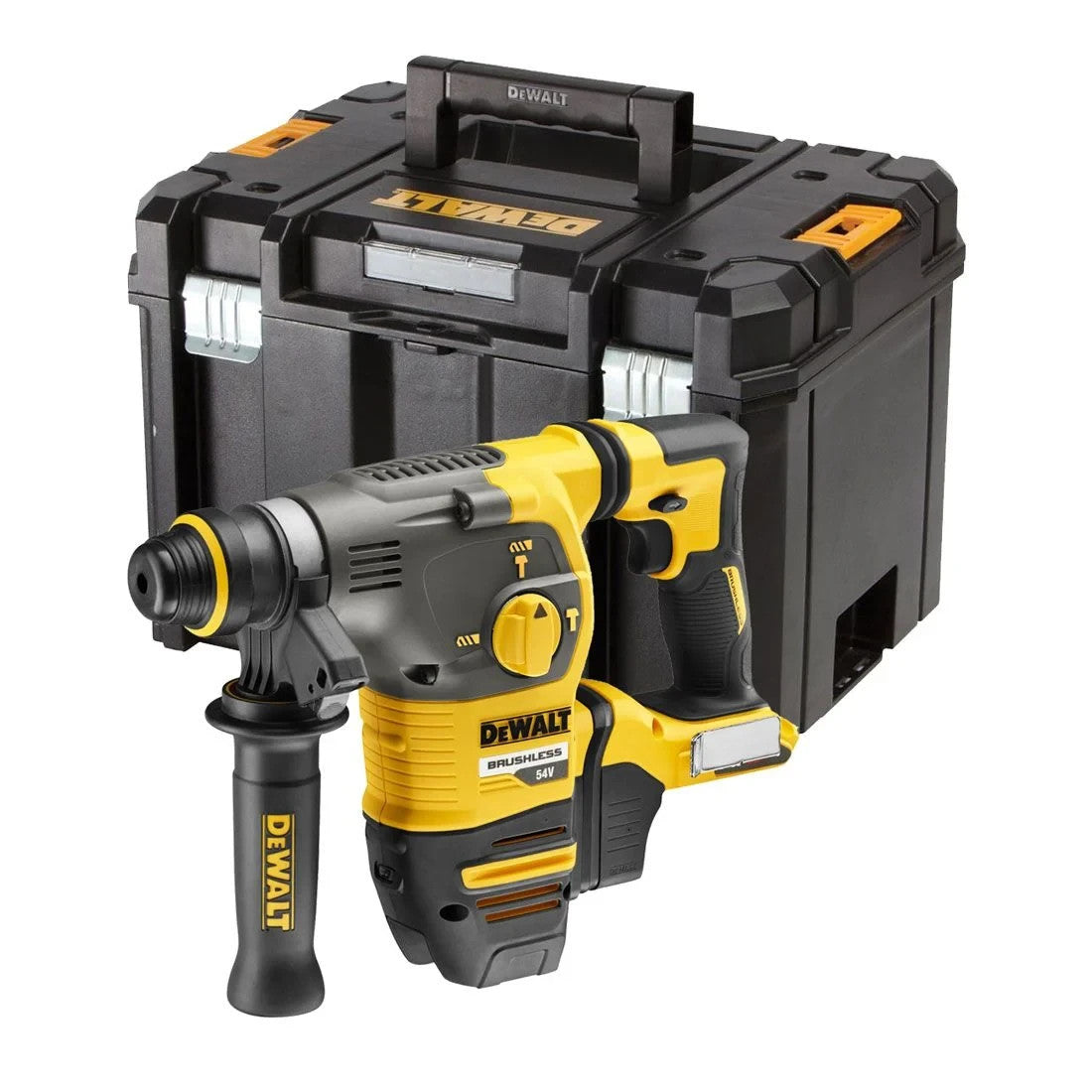 DeWalt DCH323NT-XJ 54v XR FLEXVOLT SDS+Plus Hammer Drill Body Only In Carry Case